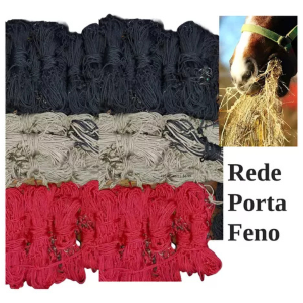 Rede para colocar Feno - Porta Feno de Corda 100% Polipropileno - Image 5
